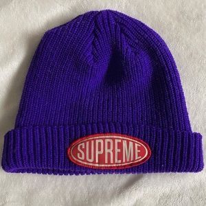Supreme Beanie in Purple